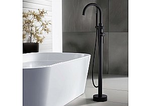 Смеситель для ванны Aquatek Европа AQ1345MB черный матовый купить в интернет-магазине сантехники Sanbest