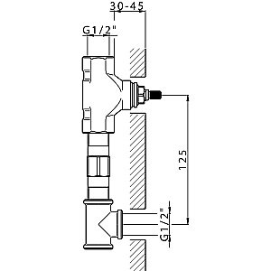 Внутренняя часть смесителя Cisal Cherie ZA03351004 купить в интернет-магазине сантехники Sanbest