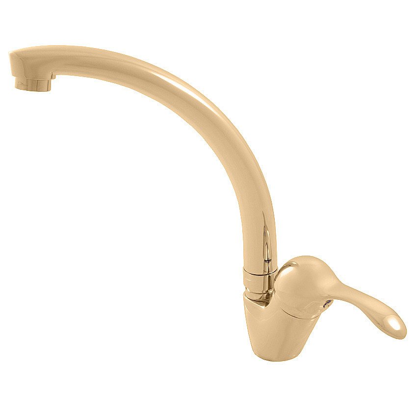 Смеситель для кухни Rav-Slezak Labe L006.5/3Z золото купить в интернет-магазине сантехники Sanbest