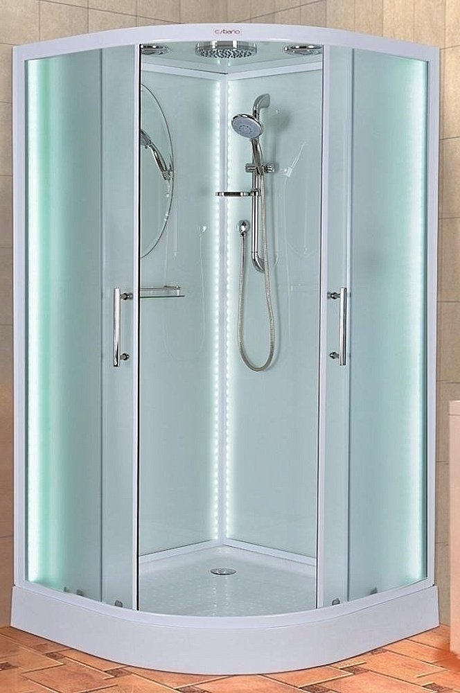 Душевая кабина Esbano Elegancia Led ES-L 110CR 110х110 купить в интернет-магазине Sanbest