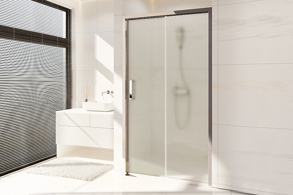 Душевая дверь Royal Bath ACCORD 125 RB HS-C-CH стекло матовое/профиль хром купить в интернет-магазине Sanbest