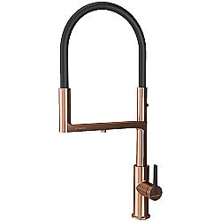 Смеситель для кухни Paulmark Tornado To213402-BC брашированная медь купить в интернет-магазине сантехники Sanbest