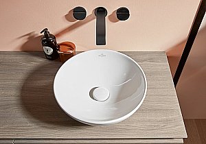 Раковина Villeroy&Boch Loop & Friends 4A450001 альпийский белый купить в интернет-магазине Sanbest
