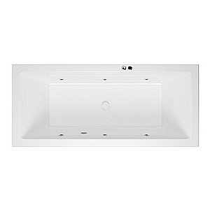 Ванна акриловая EXCELLENT Heaven Slim SOFT WAEX.HEV18S.SOFT.BR 180x80 белая с гидромассажем купить в интернет-магазине Sanbest