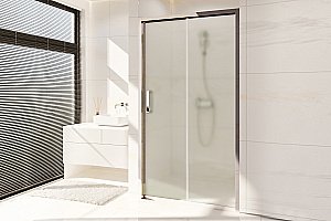 Душевая дверь Royal Bath ACCORD 125 RB HS-C-CH стекло матовое/профиль хром купить в интернет-магазине Sanbest