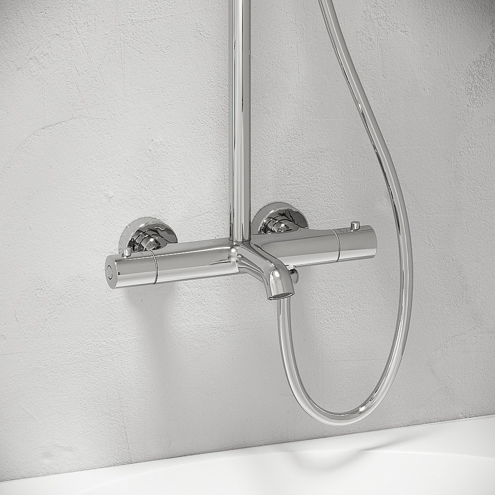 Душевая система Sancos Game SC3001LCH хром купить в интернет-магазине сантехники Sanbest