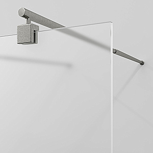 Душевое ограждение WasserKRAFT Vechte 60W44BN-MG 100 фиксатор никель/стекло матовое купить в интернет-магазине Sanbest