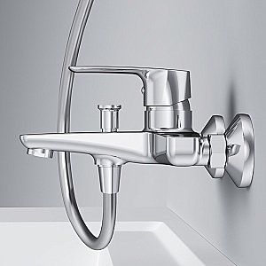 Смеситель для ванны AM.PM Gem F90A10000 купить в интернет-магазине сантехники Sanbest