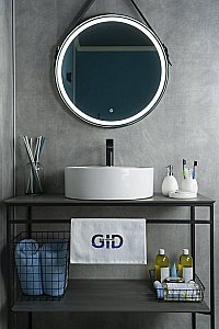 Раковина накладная Gid Esfera 46 N9008b 51104 белая купить в интернет-магазине Sanbest