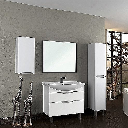 Тумба с раковиной Dreja Laguna Plus 105 для ванной в интернет-магазине Sanbest