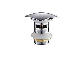 Донный клапан Aquatek AQ6004CR хром купить в интернет-магазине сантехники Sanbest