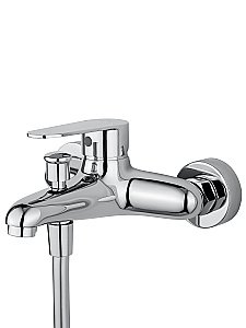 Смеситель для ванны с душевым гарнитуром WONZON & WOGHAND ALFA WW-AE3205-CR хром купить в интернет-магазине сантехники Sanbest