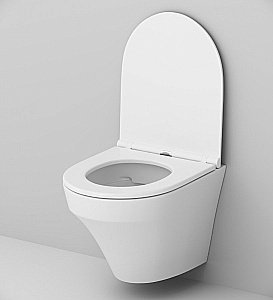 Унитаз подвесной AM.PM Inspire IS49001.501700 белый, безободковый, с инсталляцией купить в интернет-магазине Sanbest