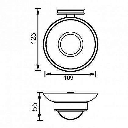 Мыльница Aquanet 6385 купить в интернет-магазине сантехники Sanbest