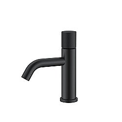 Смеситель для раковины Boheme Stick 121-BB.4 черный матовый/ручка SPIRALE купить в интернет-магазине сантехники Sanbest