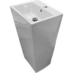 Раковина Laguraty 883B белая купить в интернет-магазине Sanbest