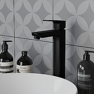 Смеситель для раковины PAINI Viva Style P4YO205LL черный купить в интернет-магазине сантехники Sanbest