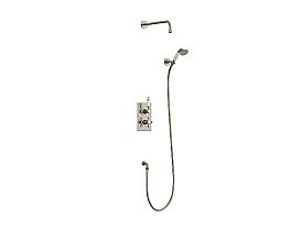 Термостат Burlington Trent TF2S BNKL шлифованный никель купить в интернет-магазине сантехники Sanbest