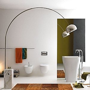 Раковина напольная Kerasan Aquatech 60 374201 белая купить в интернет-магазине Sanbest