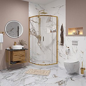 Душевой уголок Niagara Nova NG-6407-08, 100x100 см, универсальный монтаж купить в интернет-магазине Sanbest