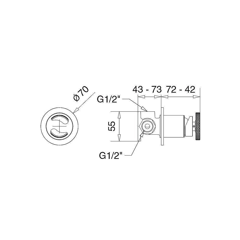 Смеситель для душа Migliore Reversa 28202 золото купить в интернет-магазине сантехники Sanbest