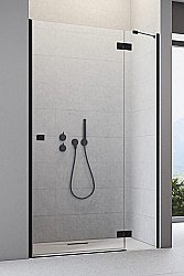 Душевая дверь Radaway Essenza 8 Black DWJ 120 R стекло прозрачное/профиль черный матовый купить в интернет-магазине Sanbest