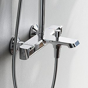 Душевая система AM.PM Func F078F500 хром купить в интернет-магазине сантехники Sanbest