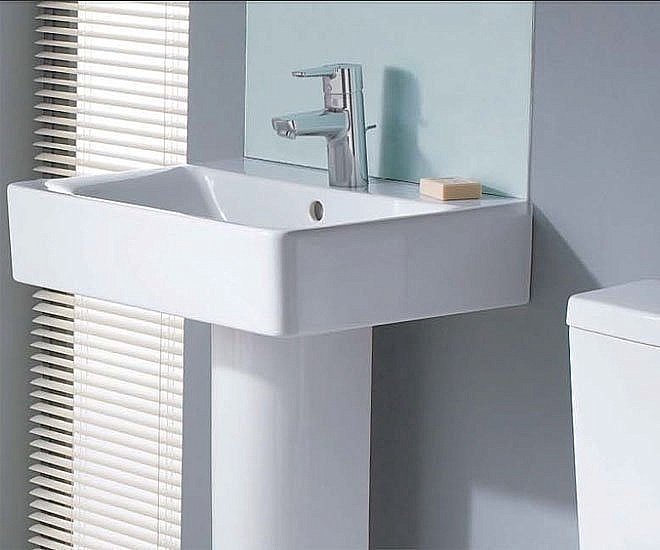 Раковина на пьедестале Ideal Standard Connect 60 E794501 белая купить в интернет-магазине Sanbest