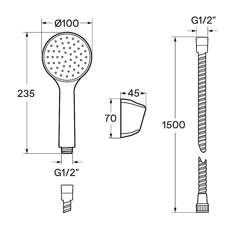 Смеситель для ванны Santek Венга WH5A12003C001 хром купить в интернет-магазине сантехники Sanbest