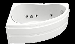 Ванна акриловая с гидромассажем BAS Алегра 150x90 левостороняя купить в интернет-магазине сантехники Sanbest
