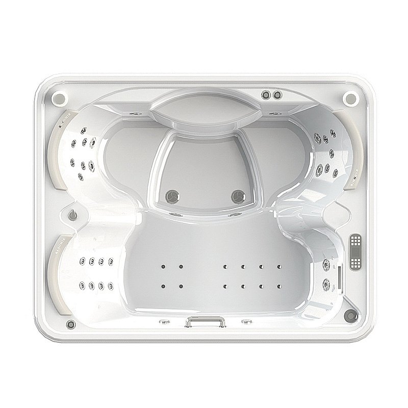 Минибассейн Радомир Делюкс Platinum 210х165 белый купить в интернет-магазине Sanbest