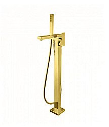Смеситель для ванны Webert Pegaso PE851101010 золото купить в интернет-магазине сантехники Sanbest