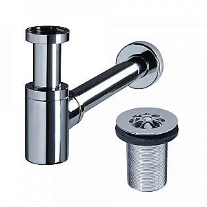 Сифон и выпуск для раковины Wirquin Comfort Loft купить в интернет-магазине сантехники Sanbest