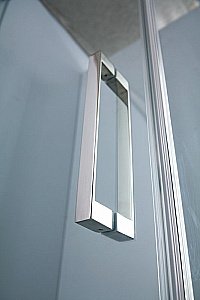 Душевой уголок Cezares Slider 80х80 SLIDER-AH-1-90-70/80-GRIGIO-NERO стекло серое тонированное/профиль черный матовый купить в интернет-магазине Sanbest