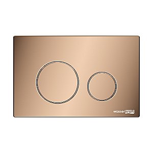 Система инсталляции для унитаза WasserKraft Aller 10TLT.010.ME.RG02 с кнопкой розовое золото купить в интернет-магазине сантехники Sanbest