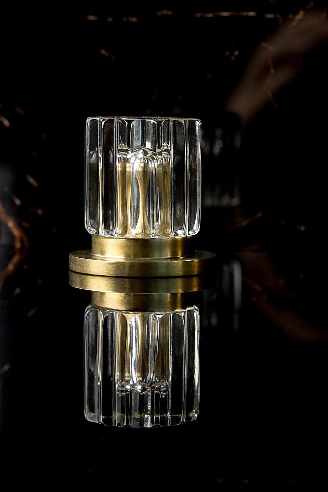 Смеситель для раковины Boheme ELEGANTE 152-MG-EL матовое золото купить в интернет-магазине сантехники Sanbest