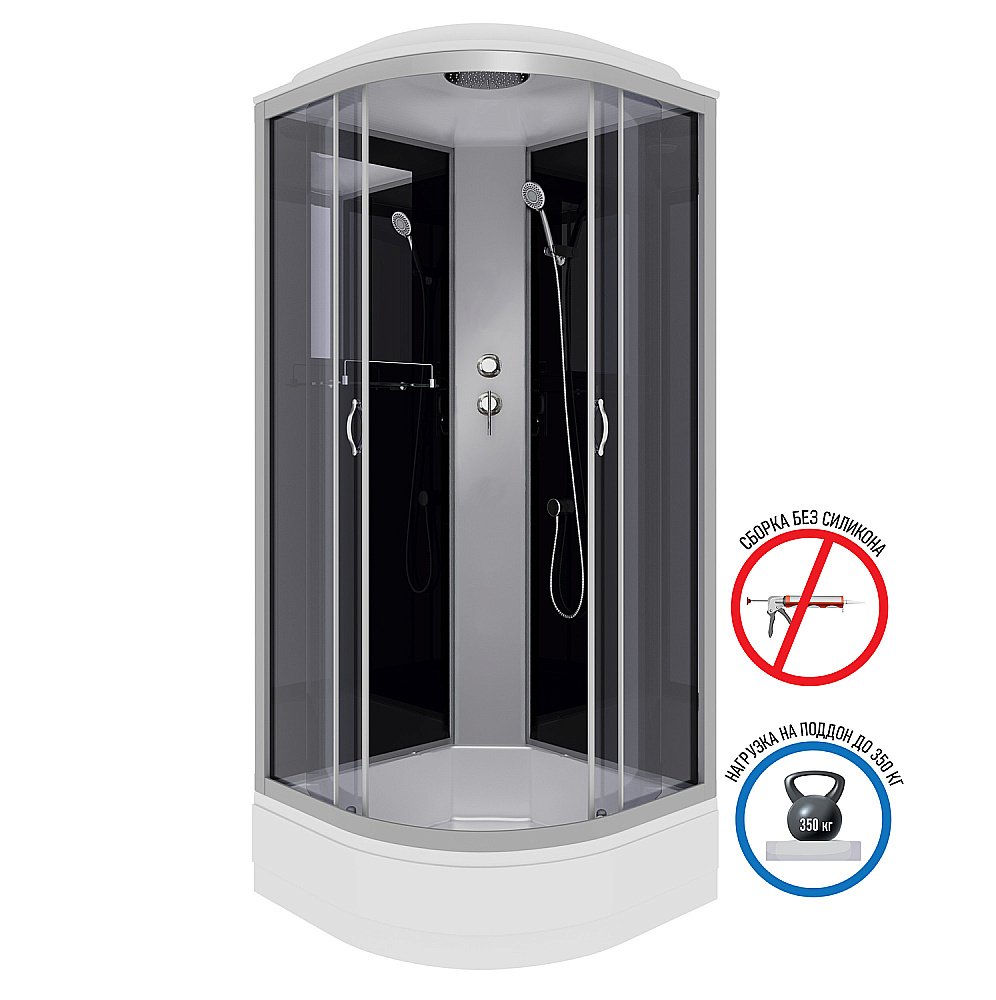 Душевая кабина Niagara Classic NG-3502-14 100х100 купить в интернет-магазине Sanbest