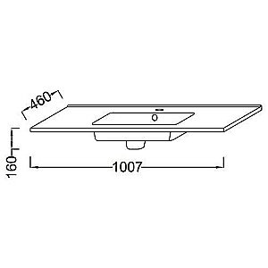 Раковина Jacob Delafon OLA 101 EXUA112-00 белая купить в интернет-магазине Sanbest
