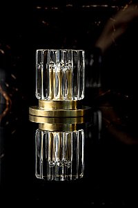 Смеситель для раковины Boheme ELEGANTE 152-MG-EL матовое золото купить в интернет-магазине сантехники Sanbest