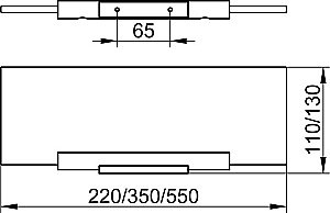 Полка KEUCO PLAN 14910005200 22 хром купить в интернет-магазине сантехники Sanbest