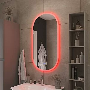 Зеркало с функцией памяти Cezares CZR-SPC-ELS-550-1050-RGB-TCH в ванную от интернет-магазине сантехники Sanbest