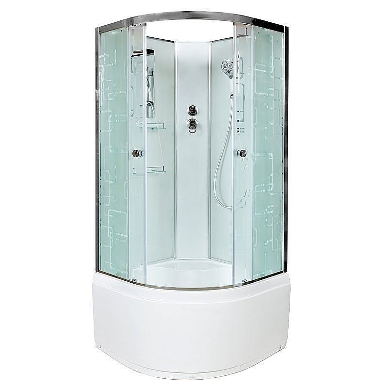 Душевая кабина DTO ЕМ4590 N 90х90 купить в интернет-магазине Sanbest