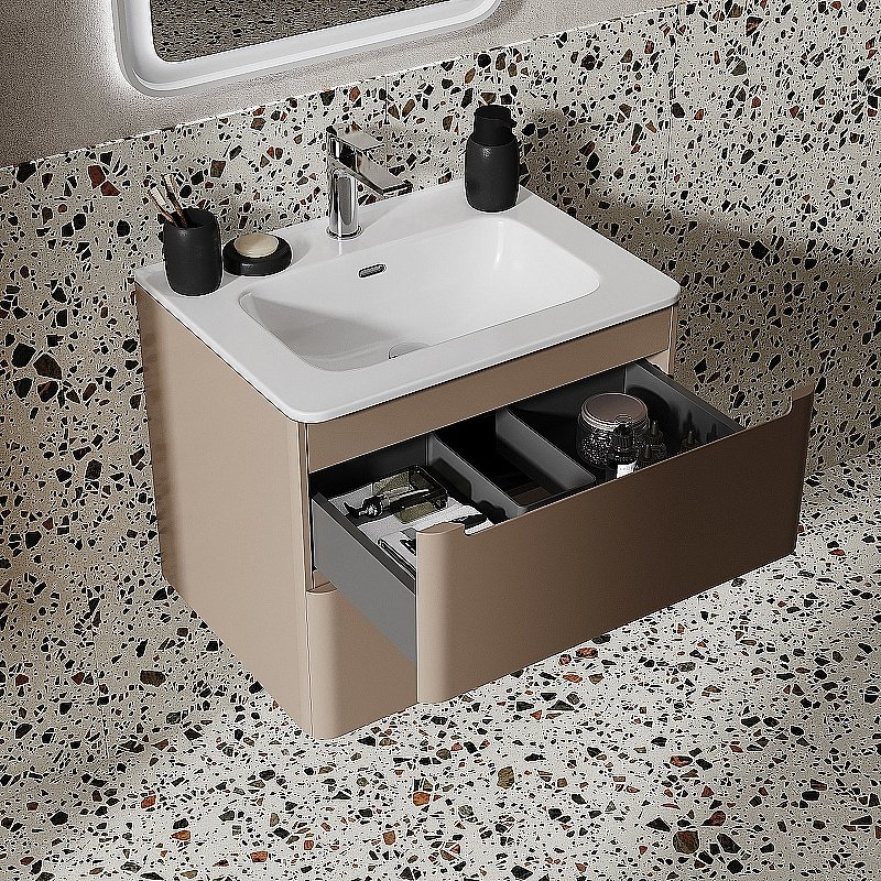 Тумба с раковиной Iddis Edifice 60 EDI60C0i95K капучино для ванной в интернет-магазине Sanbest
