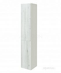 Пенал Акватон Сакура белый/светлое дерево правый купить в интернет-магазине сантехники Sanbest