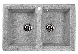 Мойка кухонная Kaiser KM2M-5078 G серая купить в интернет-магазине сантехники Sanbest