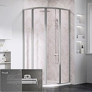 Душевой уголок Ravak SUPERNOVA SKCP4 90x90 сатин/Pearl купить в интернет-магазине Sanbest