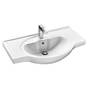 Раковина мебельная Santek Сенеж 88 1.WH11.0.265 белая купить в интернет-магазине Sanbest