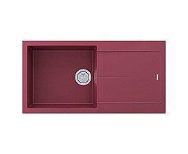 Кухонная мойка Paulmark Extensio 99 PM989950-ME красная матовая купить в интернет-магазине сантехники Sanbest