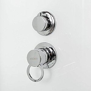 Душевая кабина DTO ЕМ1510 N LED 100х100 купить в интернет-магазине Sanbest