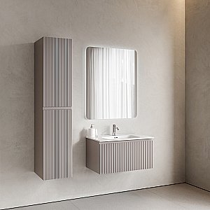 Тумба с раковиной Sancos Snob R 1.0 SNR1.080SM/CN7005 Doha Soft для ванной в интернет-магазине Sanbest